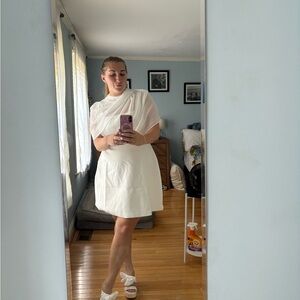 White Mini Dress